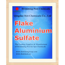 Flockungsmittel-Aluminium-Sulfat-Flocken CAS 10043-01-3